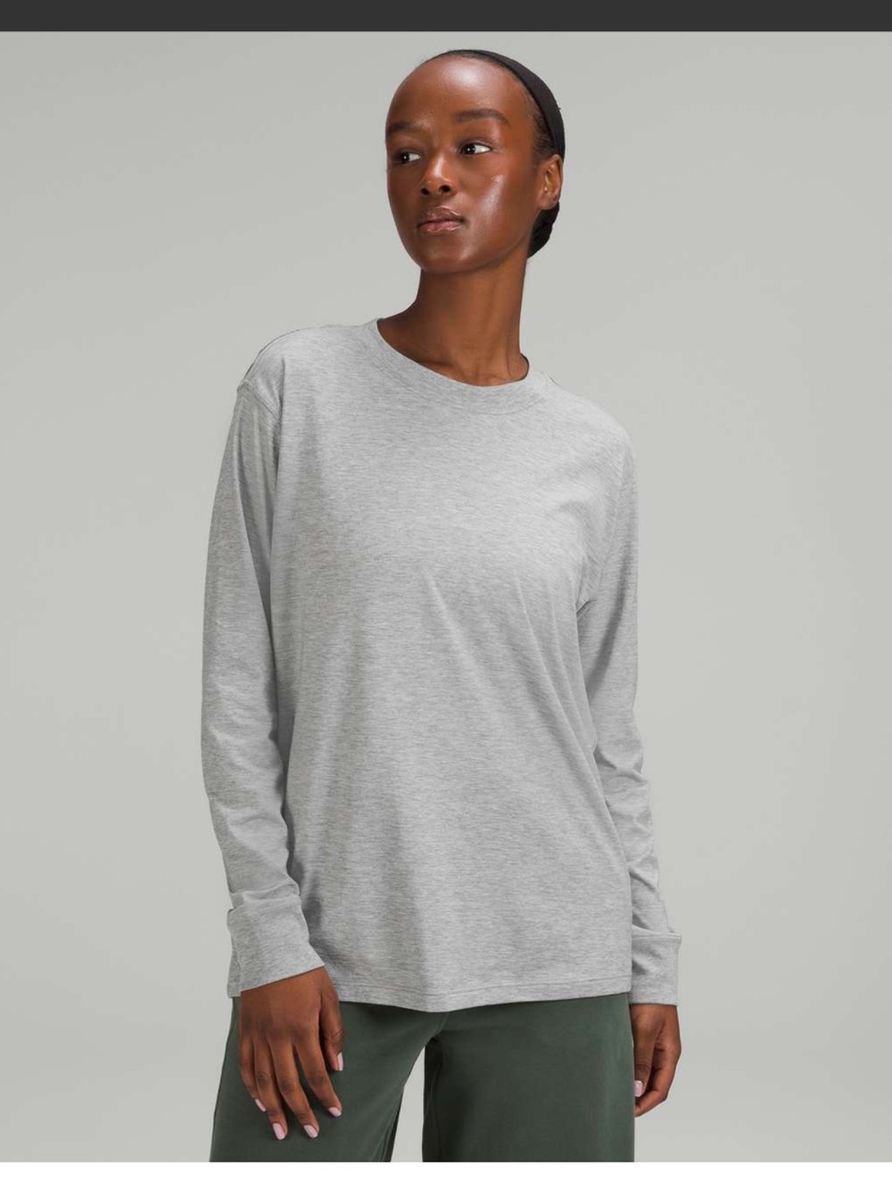 Lululemon All Yours Cotton Long Sleeve Shirt